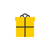 Calendar Icon Black And Gold Gift